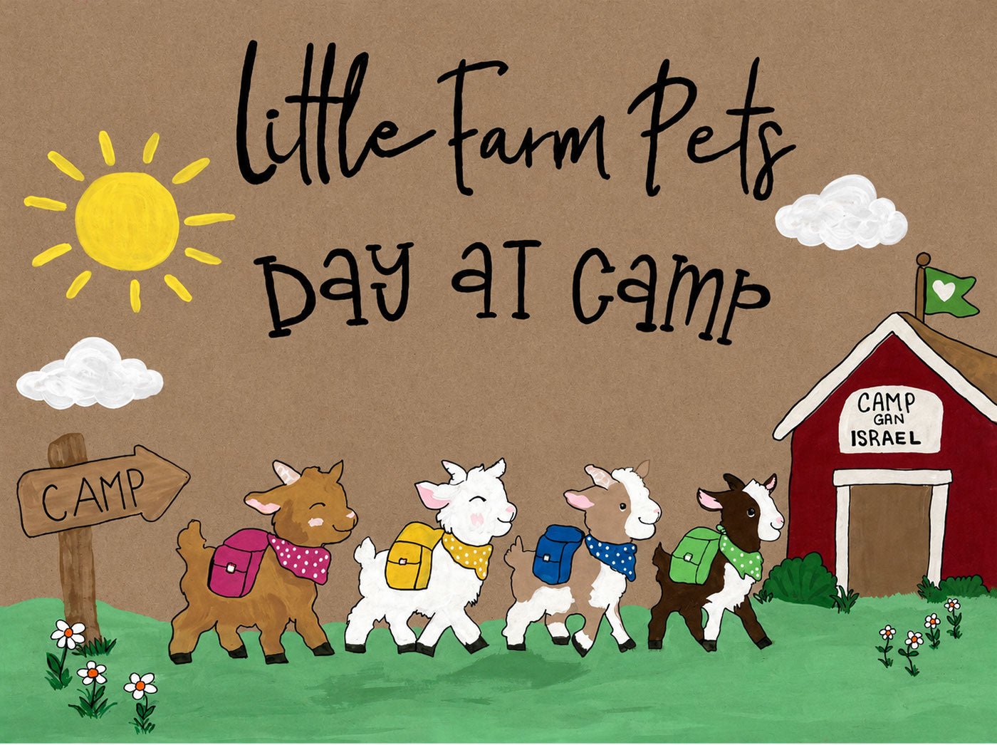 Custom Painted Banners - Little Farm Pets